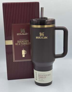 Chocolate Gold Stanley Cup Quencher H2O 40oz LIMITED EDITION Tumbler NWT